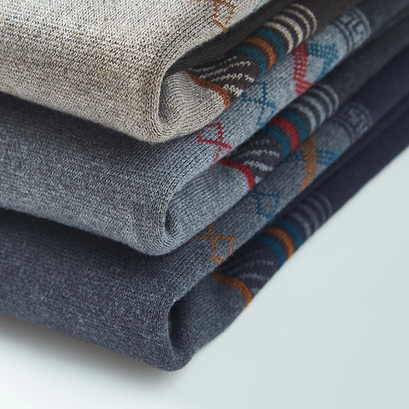 2020 Повседневный толстый теплый зимний вязаный свитер на молнии Мужская одежда