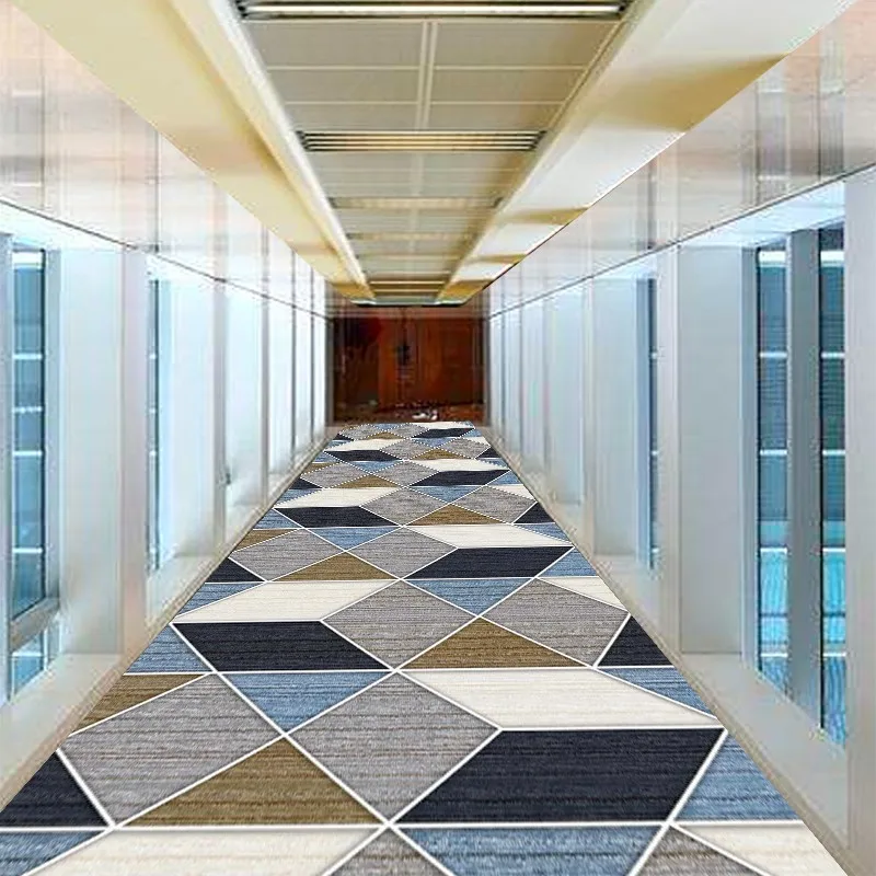 

Современные Геометрические длинные ковры Reese для вестибюля, настилы для гостиной, спальни, декор для лестницы, коридора вечерние вечеринки, свадьбы, дома