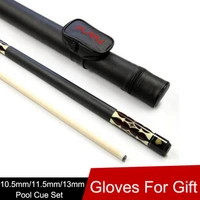 new arrival billiard pool cues stick kit 10 5mm11 5mm13mm tips with pool cue case three colors offer combination china