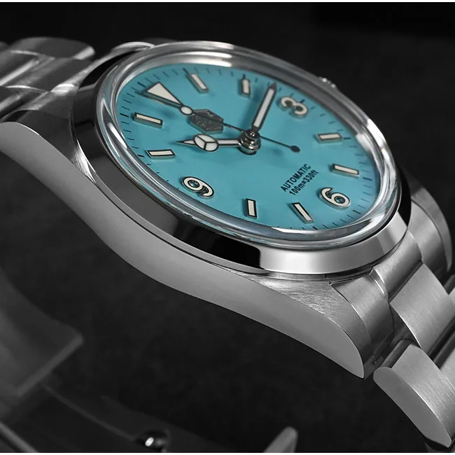 Женские автоматические механические наручные часы San Martin в стиле ретро