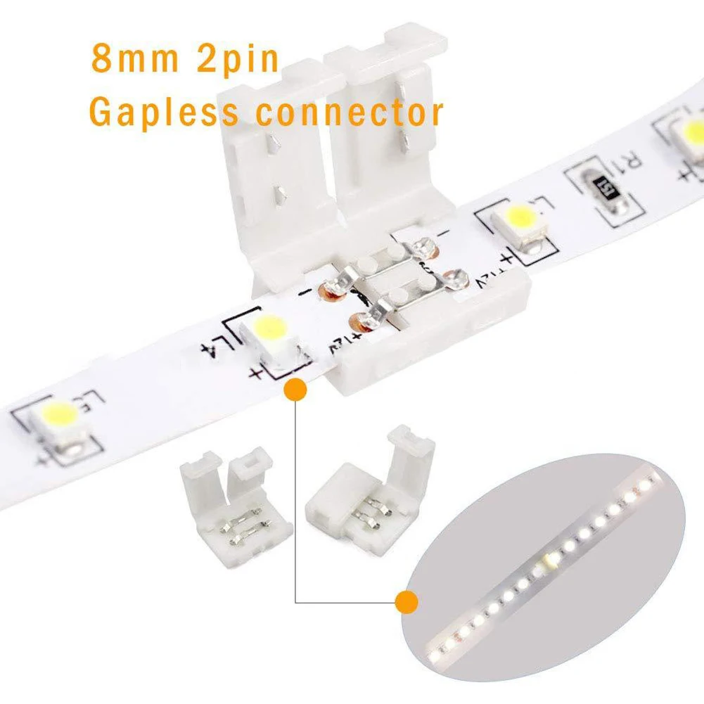 

17Pc Connectors 3528/2835 LED Accessories Brand New Connector Connectors