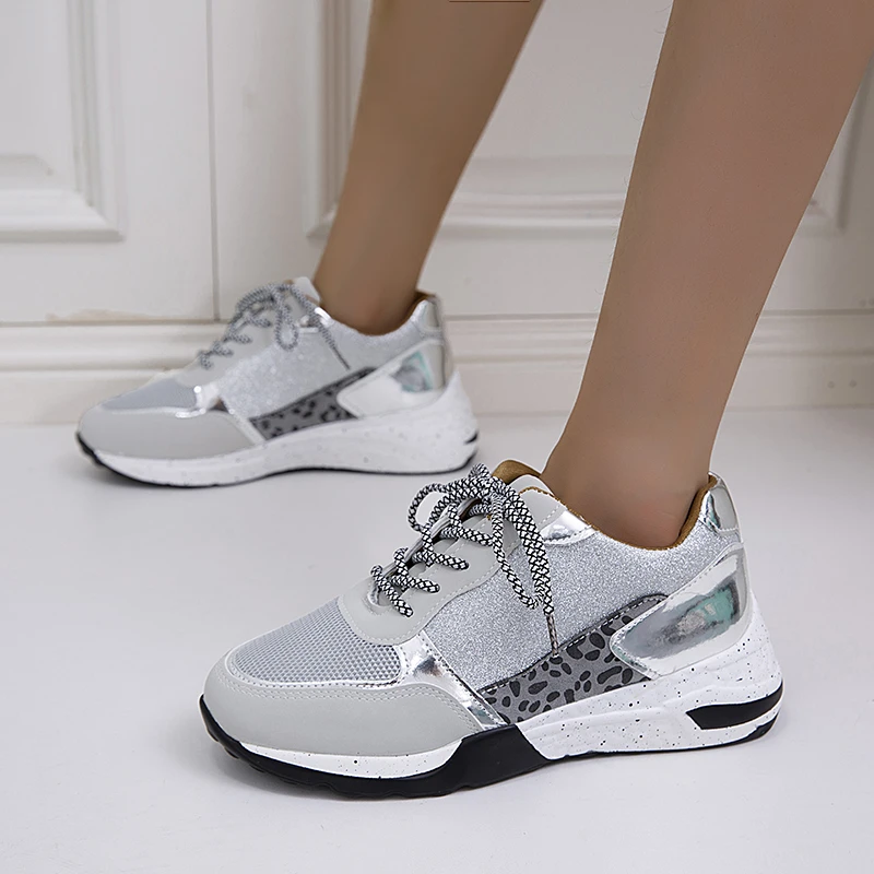 

Women's breathable running outdoor lightweight sports and leisure walking vulcanized shoes comfortable tennis women's shoes