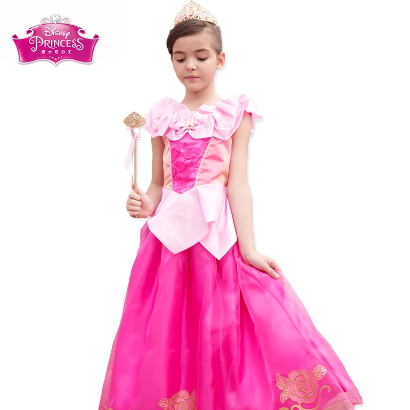 

Sleeping Beauty Dresses Party Gift Belle Cinderella Aurora Snow White Mesh Ball Gown Birthday CostumeTwo piece Princess Dress