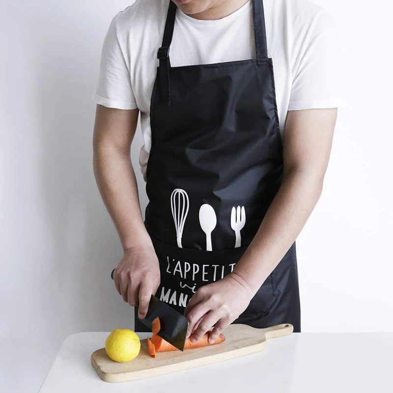 2 предмета в упаковке фартук регулируемый Фартук ПВХ Пособия по кулинарии Кухня