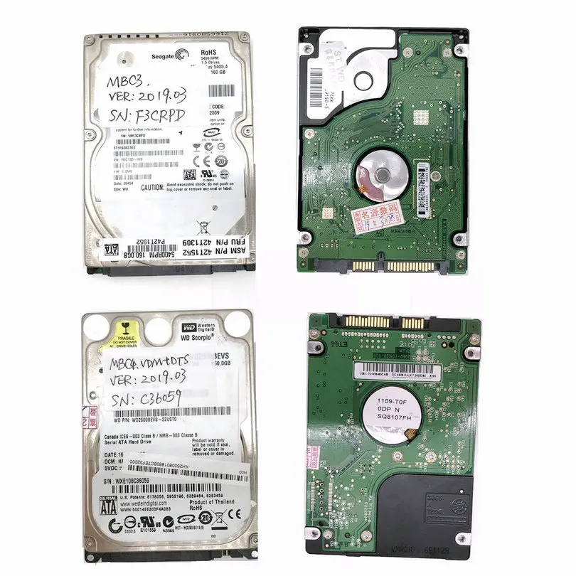 Диагностический MB star C3/C4 мультиплексор тестер полный чип с HDD такой же, как для mer-cedes/ben-z автомобилей