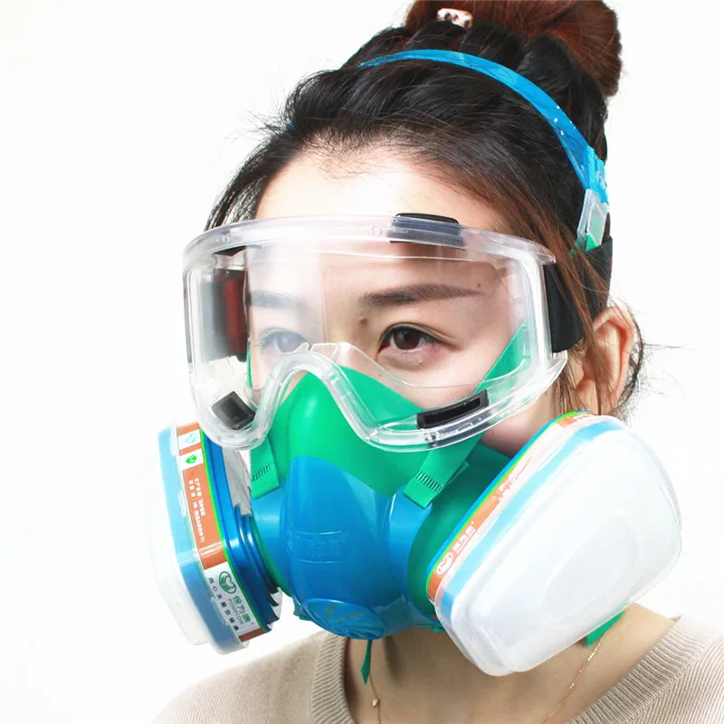 Промышленный респиратор противогаз безопасный химический Пылезащитный фильтр