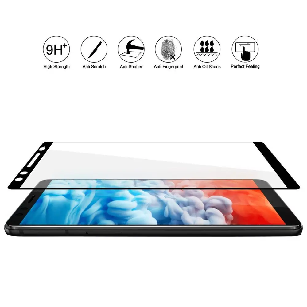 3D чехол с полным покрытием из закаленного стекла для HTC U11 U12 PLUS U12S полная защита