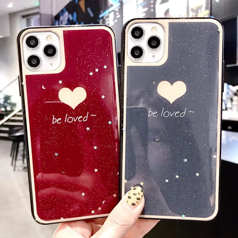 Для oppo a5 чехол для телефона роскошный с любовным сердцем A3 A7 A7X F9 Блестящий