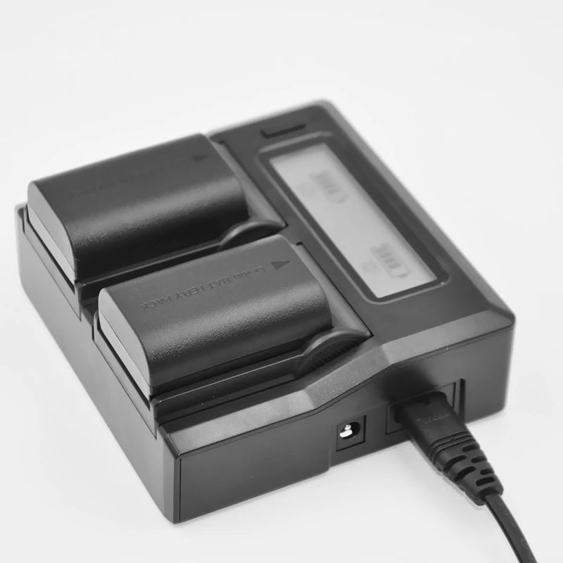 Подходит для цифровой камеры Canon Lp E6 / E6N зарядное устройство LCD (вилка