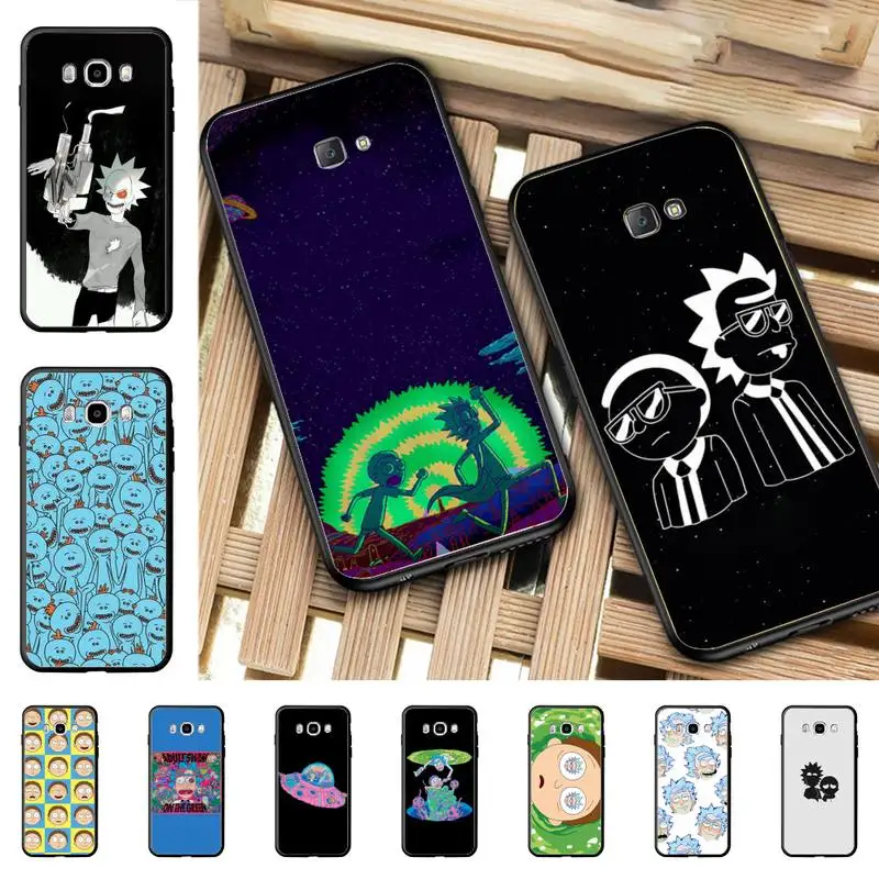 

YNDFCNB Cute Funny scientist Phone Case for Samsung J 2 3 4 5 6 7 8 prime plus 2018 2017 2016 core
