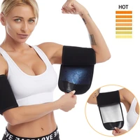 2021 new unisex body sculpting arm warmers yoga sports fitness slimming sweat armband weightlifting protective gear wristband