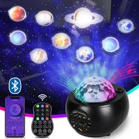 colorful starry sky galaxy projector nightlight blueteeth usb music player star night light romantic projection lamp child gifts