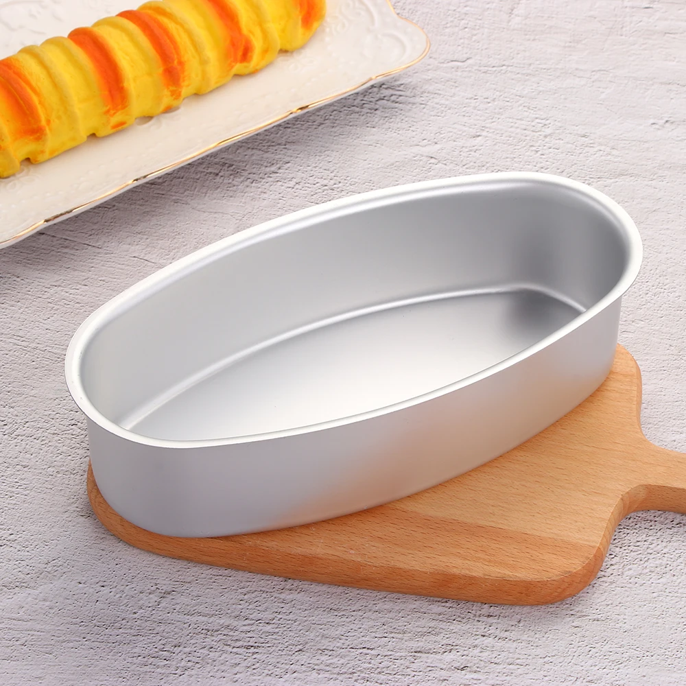 Овальная форма для чизкейка хлеба антипригарная алюминиевая выпечки подходит