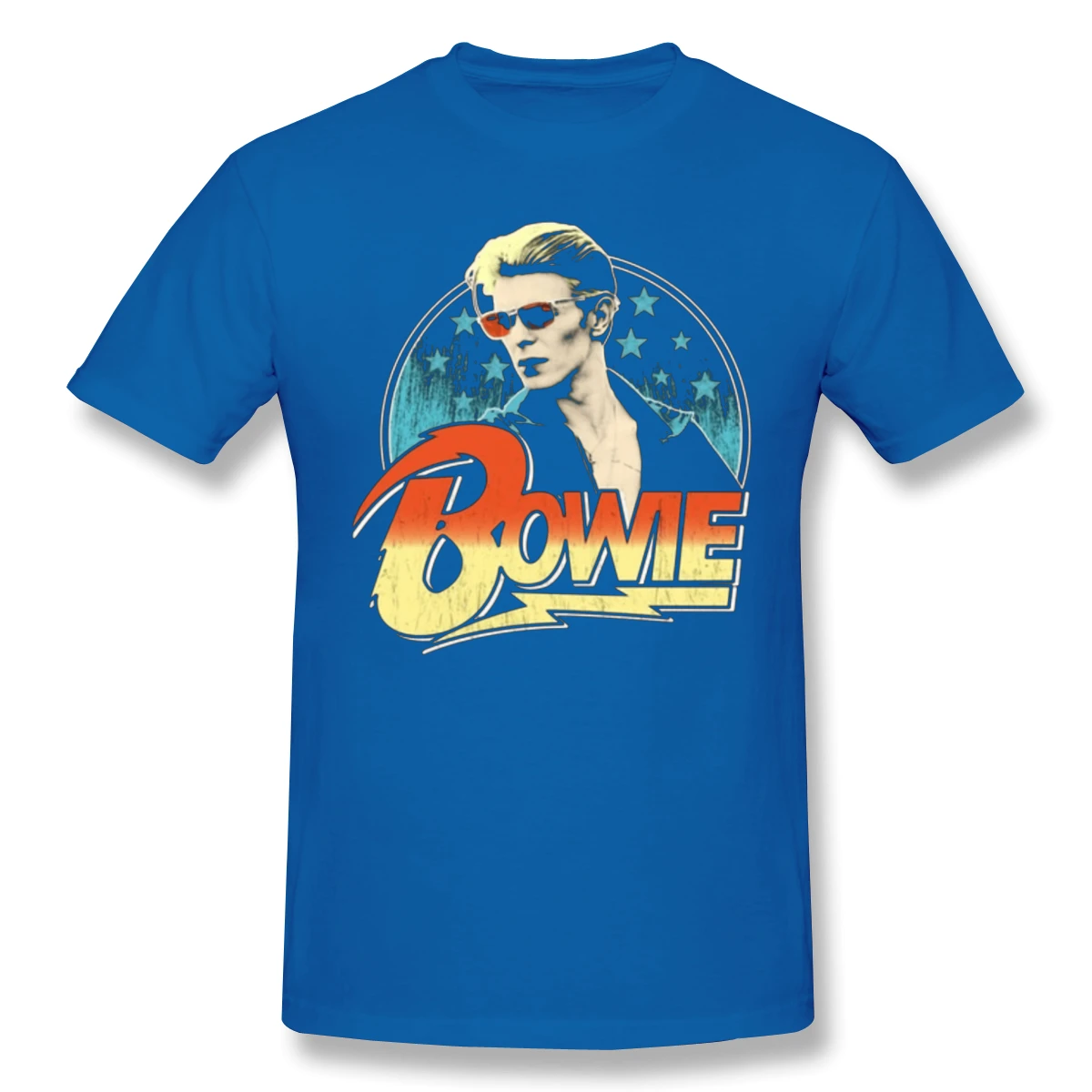 

Classic David And Bowie Classic Funny Novelty Men's Basic Short Sleeve T-Shirt R253 Tops Tees European Size