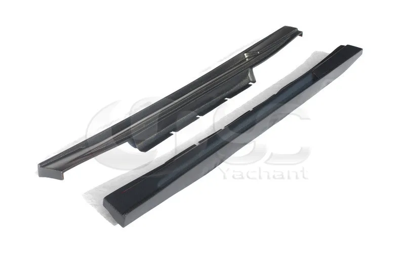 Cf-матовая боковая юбка из углеродного волокна подходит для 2008-2014 R35 GTR GTR35 GT-R CBA DBA BSE