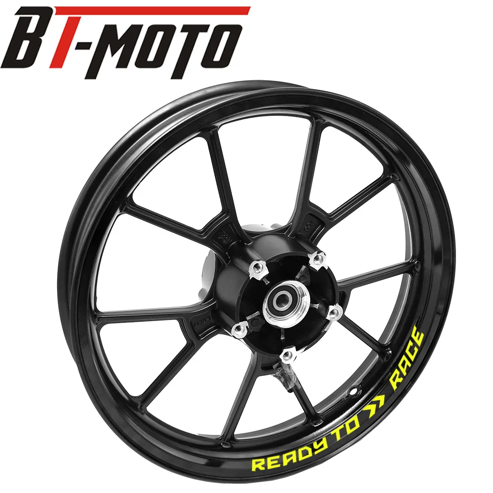 Для KTM duke 200 390 690 1090 1190 1290 RC8 Moto rcycles наклейки на колеса Светоотражающие Обода moto