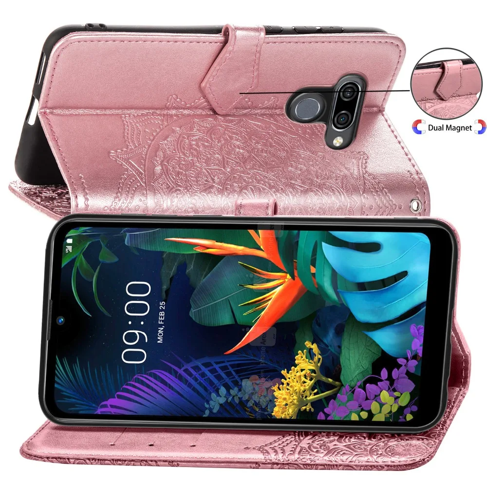 Роскошный чехол-книжка из искусственной кожи для LG LV3 LV5 LV7 K11 K30 K40 K50 Q60 LG Stylo 4 Stylo 5 Q Stylo