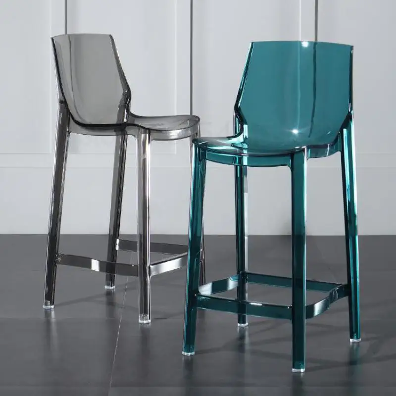 Прозрачный стержень табуреты nordic высоких стульях акрил высокого барные стулья| |