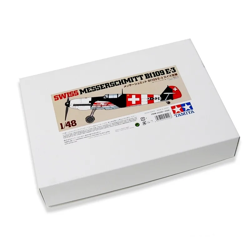 Tamiya 25200 1/48 Swiss Messerschmitt Bf109 E-3 Airplanese сборные модели наборы для строительства