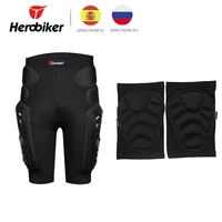 herobiker motorcycle shorts hip protector motorcycle armor pants motocross protection riding racing equipment moto knee guards