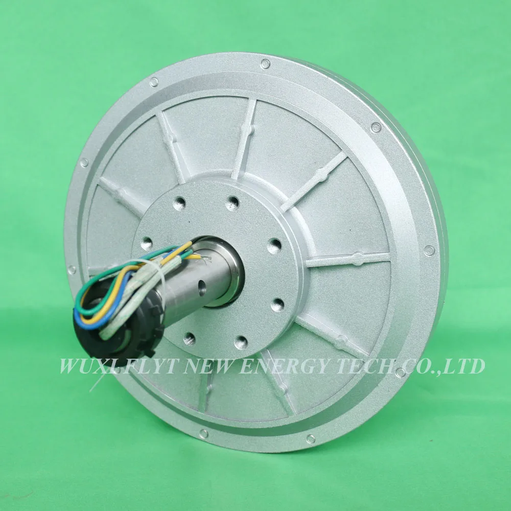 

FLTXNY 1KW 48v 96v 120v 220v Coreless ac Rare Earth Permanent Magnet Generator Low RPM 110/150/180/350rpm 1000w Maglev Generator
