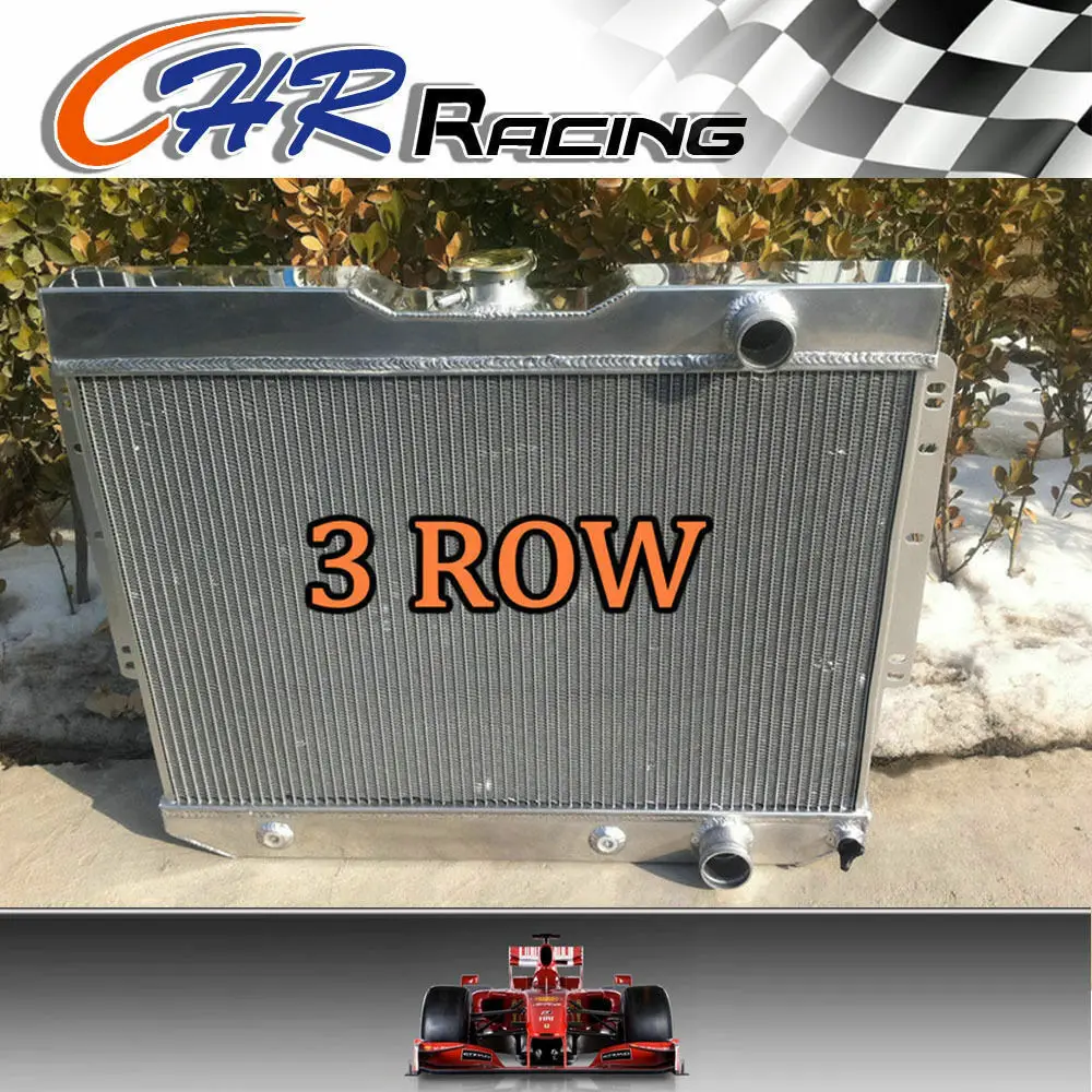 

3 Core Aluminum Radiator For 1959-1963 chevy IMPALA / 1960-1965 BEL AIR/Biscayne 1959 1960 1961 1962 1963 1964 1965