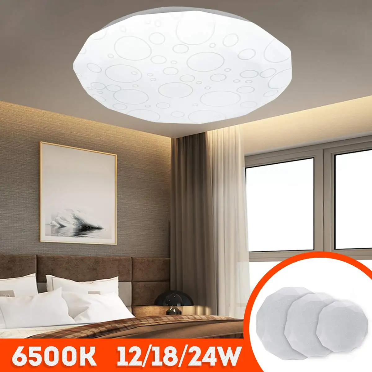 

24W Modern LED Ceiling Light Lamp AC220V Water Drop Chandeliers Surface Mount For Living Room Bedroom Kitchen Home Lighting