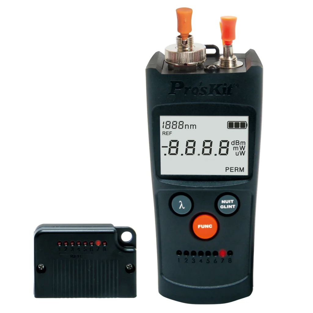 Оригинал Pro'sKit MT-7602-C 4 в 1 волоконно-оптический мультиметр мощности лазерный