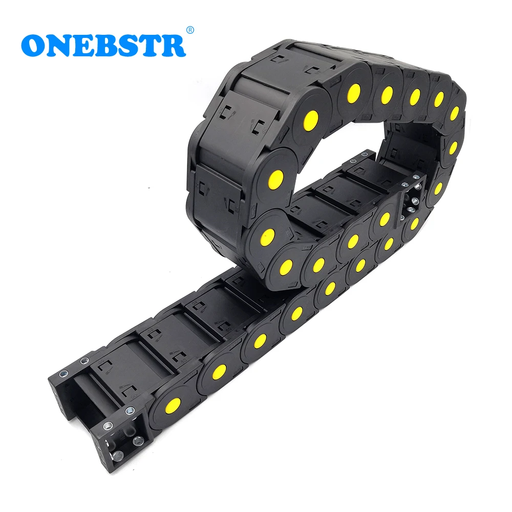 JFLO 1-метровый 30X100 кабель закрытого типа, цепное сопротивление, проволочный носитель, улучшенная пластиковая буксирная передача для станка с ЧПУ, бесплатная доставка