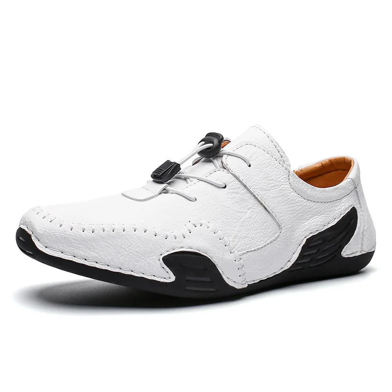 

Men Casual Shoes Breathable Loafers Sneakers 2020 New Fashion Comfortable Flat Handmade Retro Leisure Loafers Shoes Men Shoes