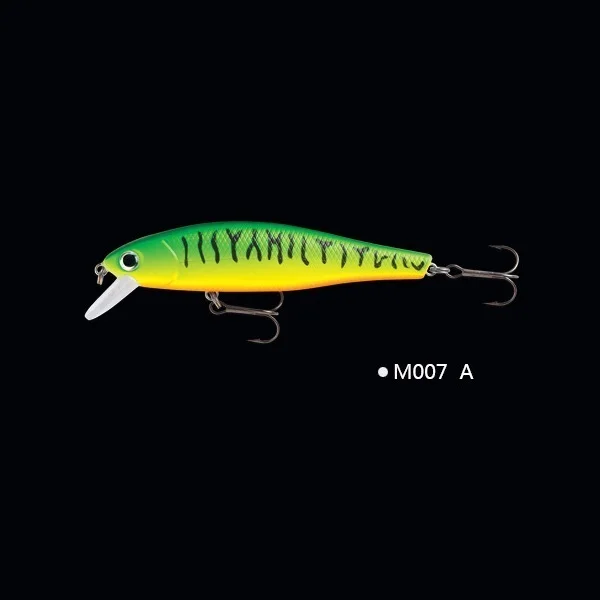 M012 - A Мини Minnow 6g 85 мм рыболовные приманки высокое качество плавающая качели жесткая приманка свимбейт crankbait whopper plopper pesca бас щука - Цвет: M012 - A