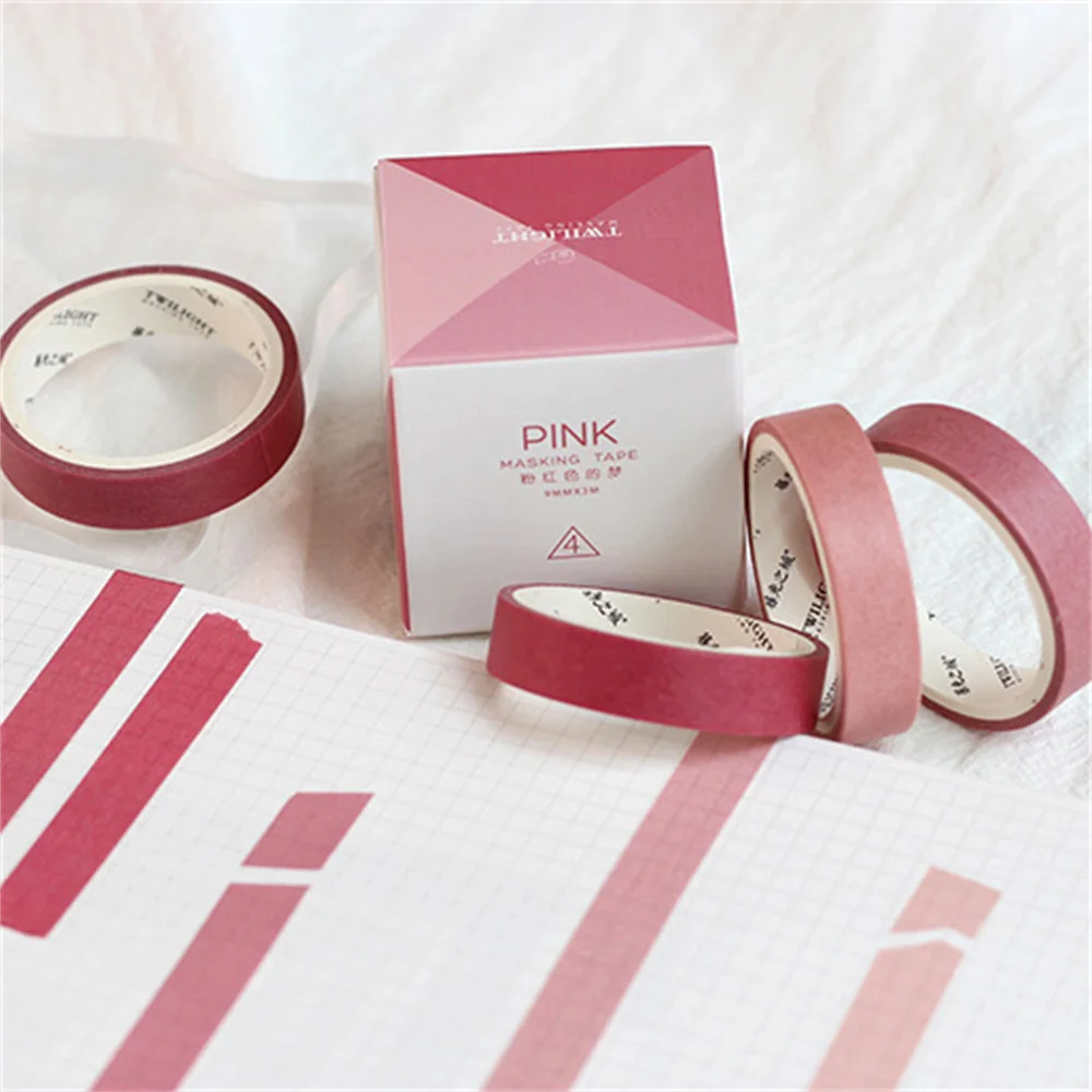 

4 рулона/коробка, декоративные наклейки для скрапбукинга