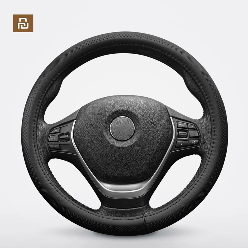 Автомобильный кожаный чехол для руля Youpin первый слой впитывающий пот дышащий
