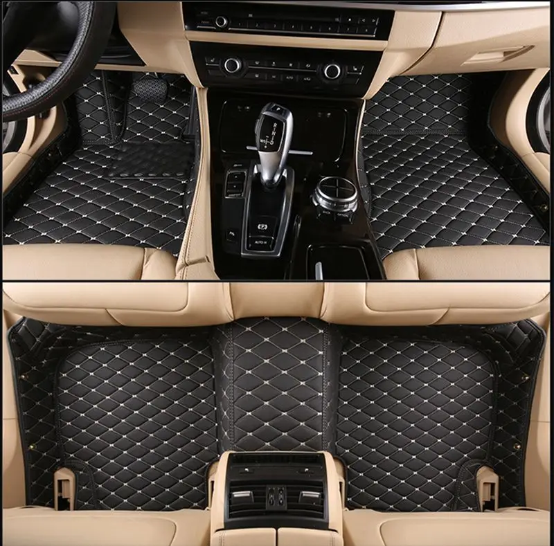 No Odor Full Covered Durable Waterproof Non Slip Carpets Special Car Floor Mats for SMART FORTWO FORFOUR Most Models | Автомобили и