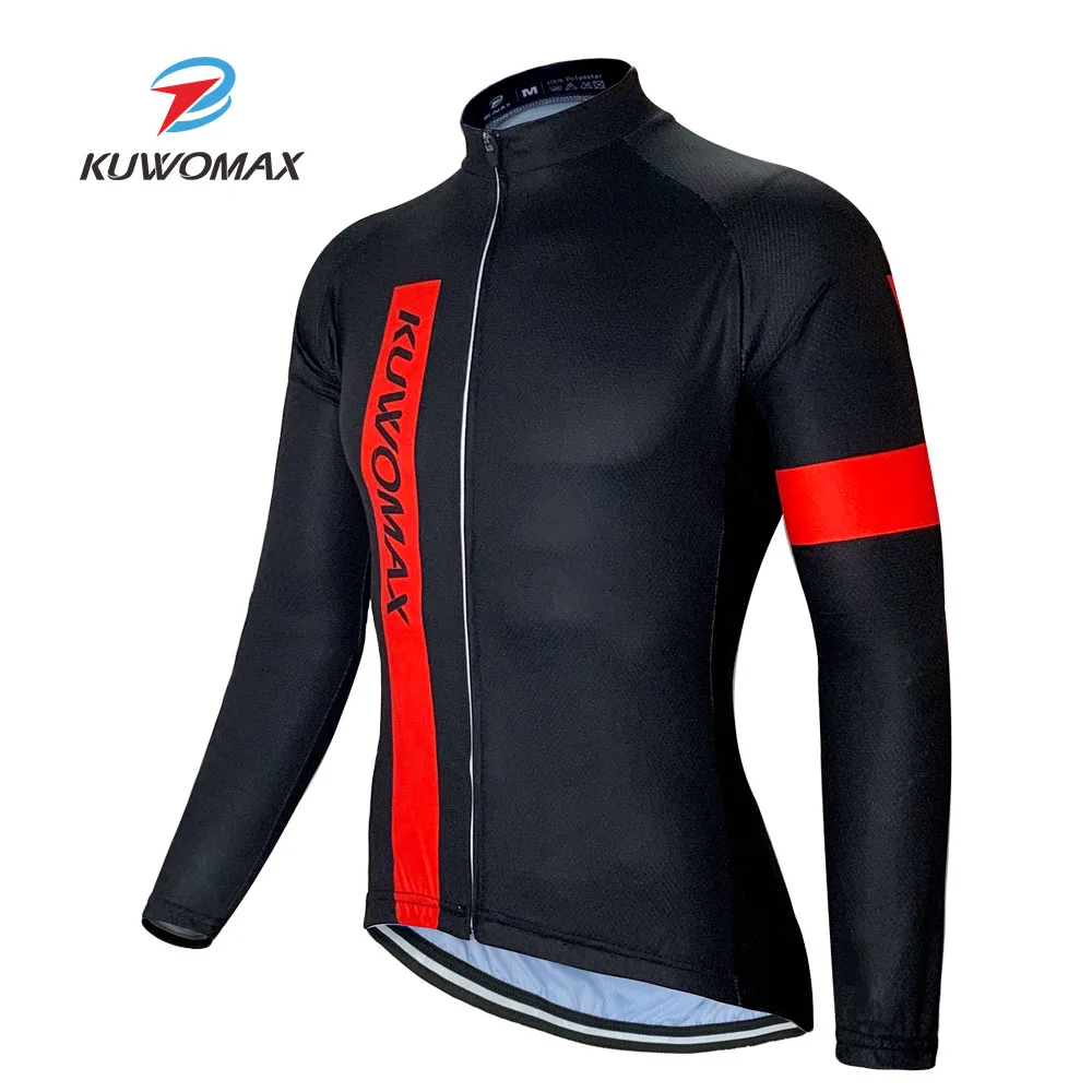 Новинка KUWOMAX Мужская велосипедная Джерси ветрозащитная теплая велосипедная куртка с длинным рукавом велосипедная штормовка одежда спортивная одежда Ropa Ciclismo