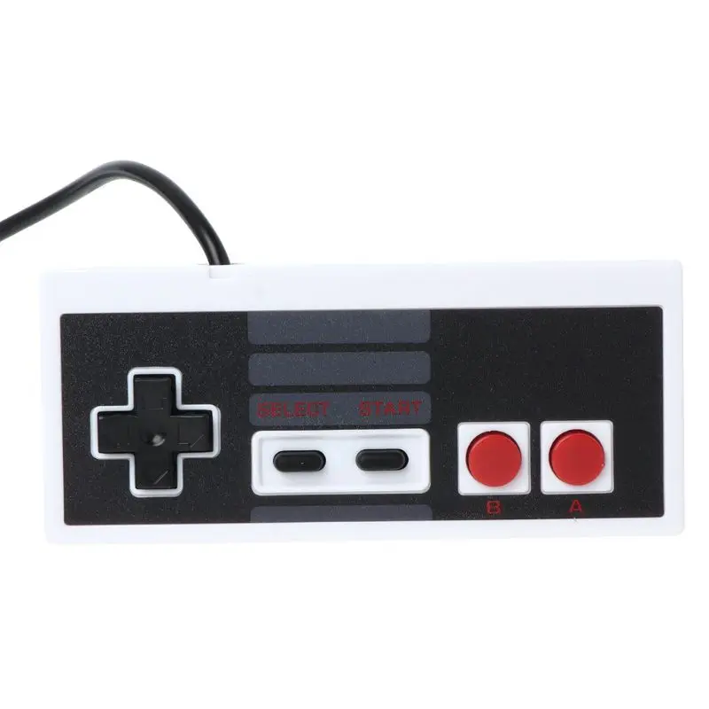 

68UB USB Gaming Controller Plug-Play Plastic Black+Gray for NES PC Windows New