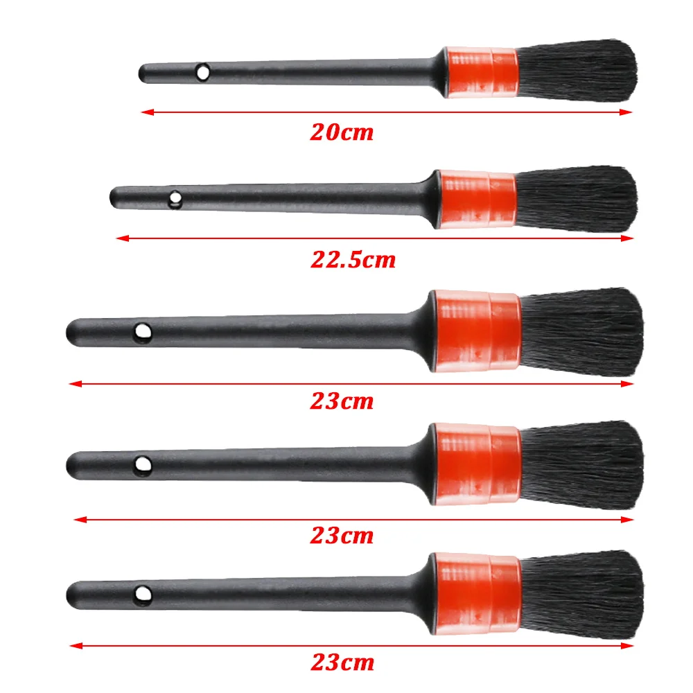 5 шт. щетка для мытья автомобиля салона колесо очистки зазор диски приборной