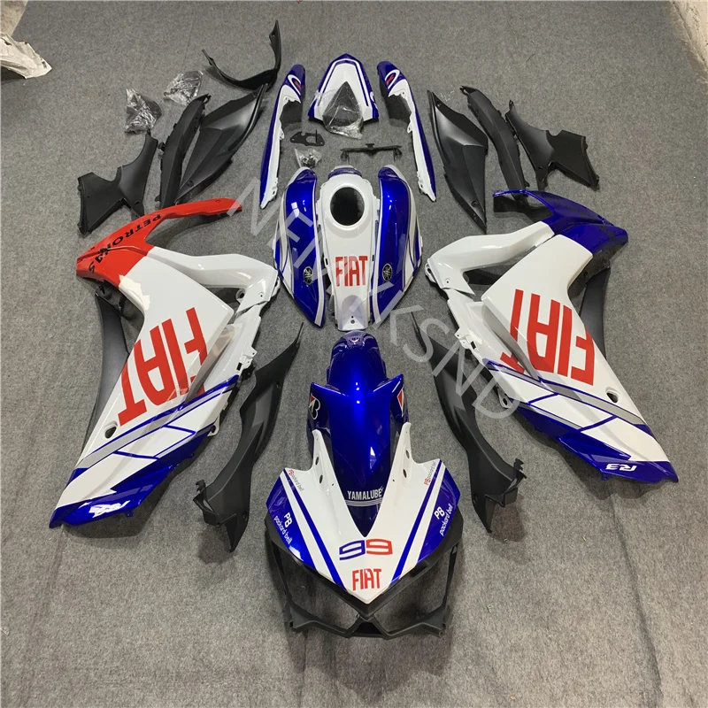 

Motorcycle fairing kit for YAMAHA R6 YZFR6 2003-2005 YZF R6 03-05 white blue black ABS plastic fairing bodywork set