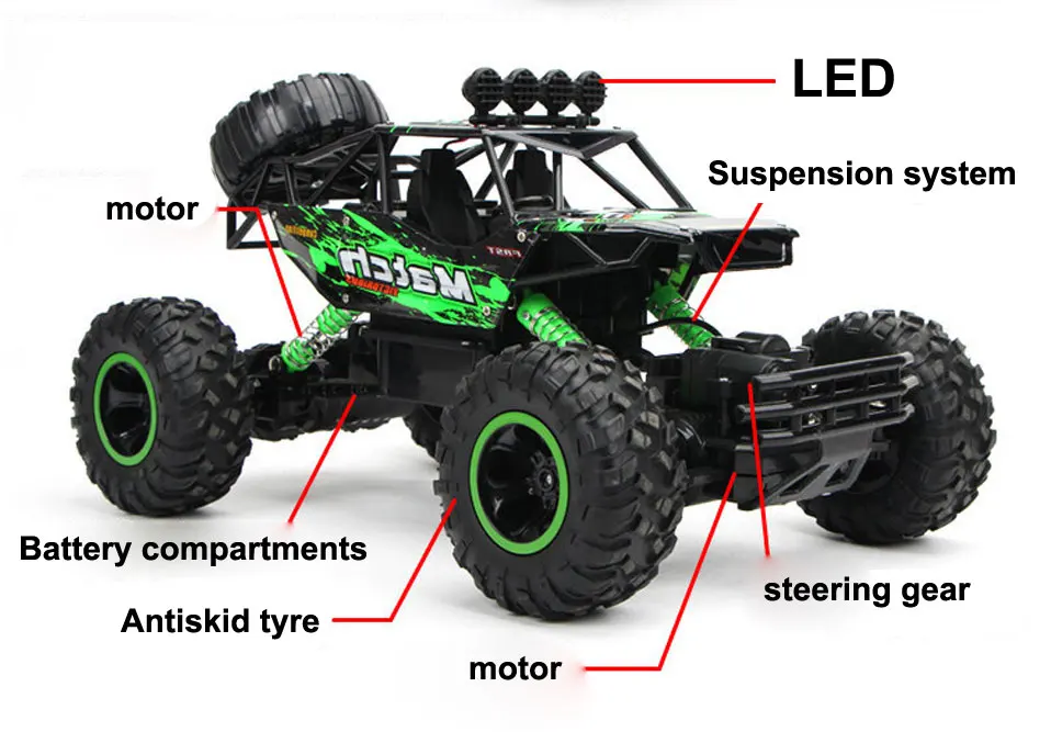 1:12 4WD RC автомобили обновленная версия 2,4G радиоуправляемые игрушечные машинки RC багги скоростные грузовики внедорожные Грузовики Игрушки для детей