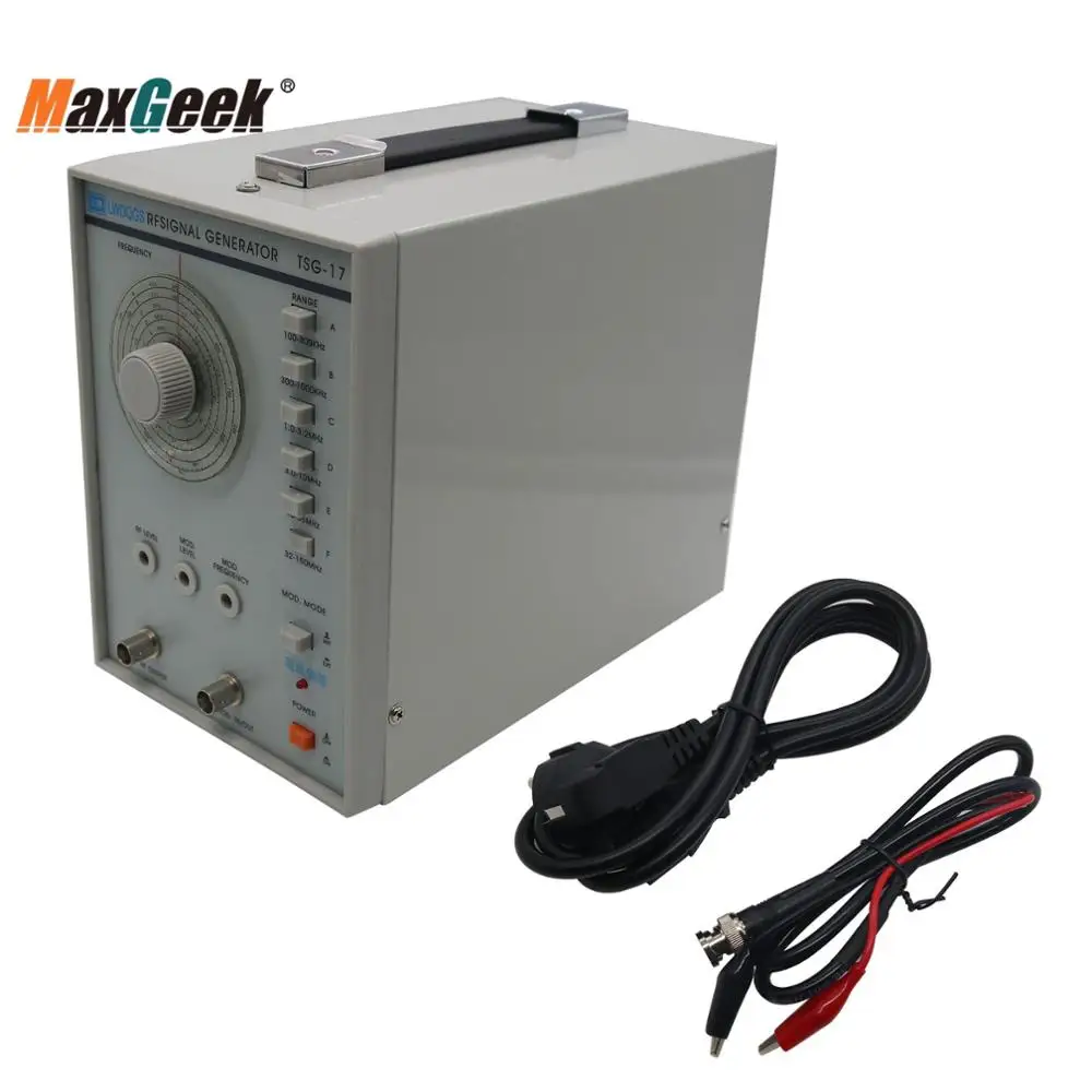 Высокочастотный генератор сигналов Maxgeek радиочастота 110 кГц 100 МГц 150 в|Генераторы