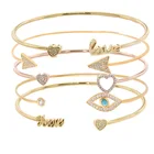 Женский браслет в стиле бохо, браслет с бусинами и кристаллами, 30 видов