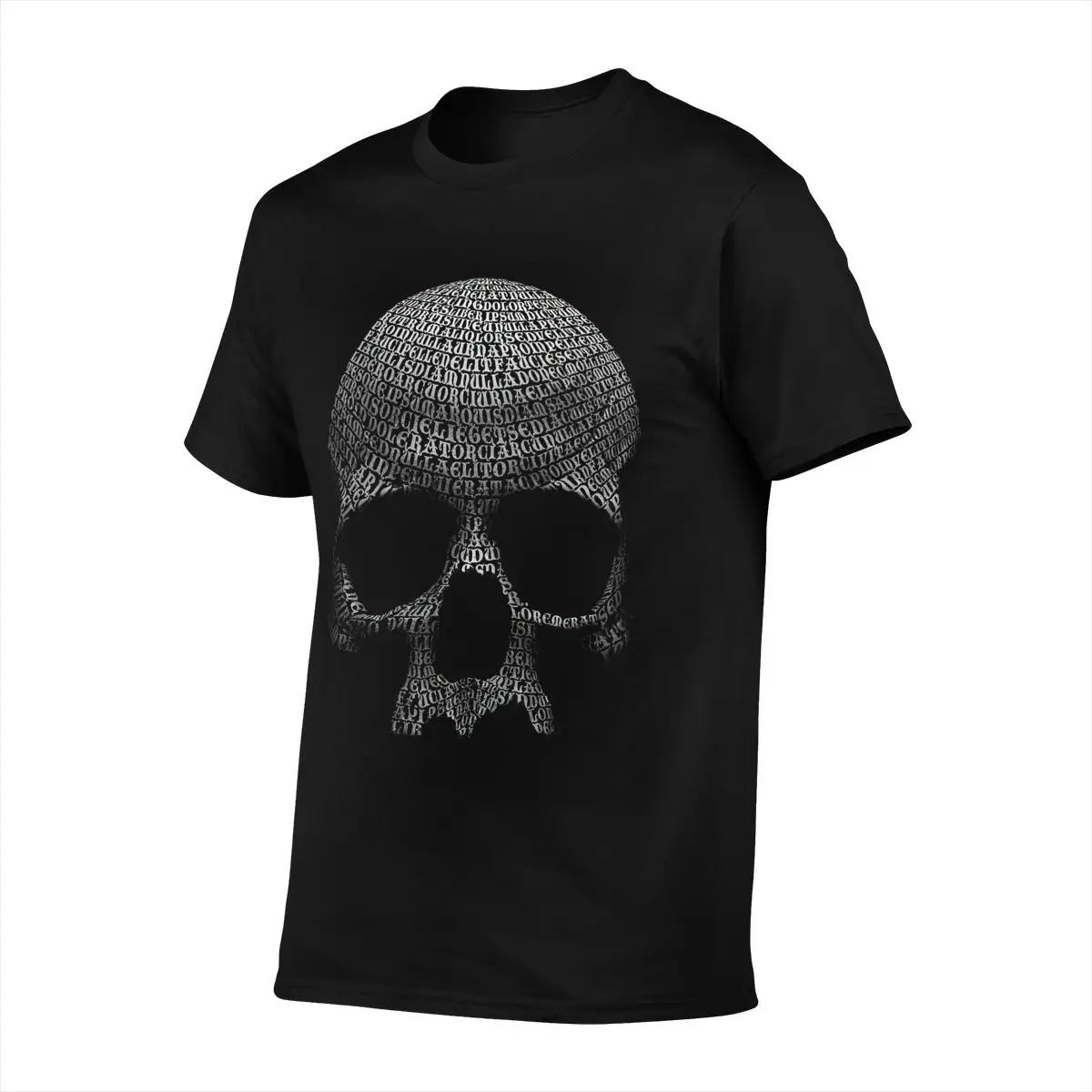 Футболка KANPA мужская с принтом черепа брендовая тенниска из хлопка топ для