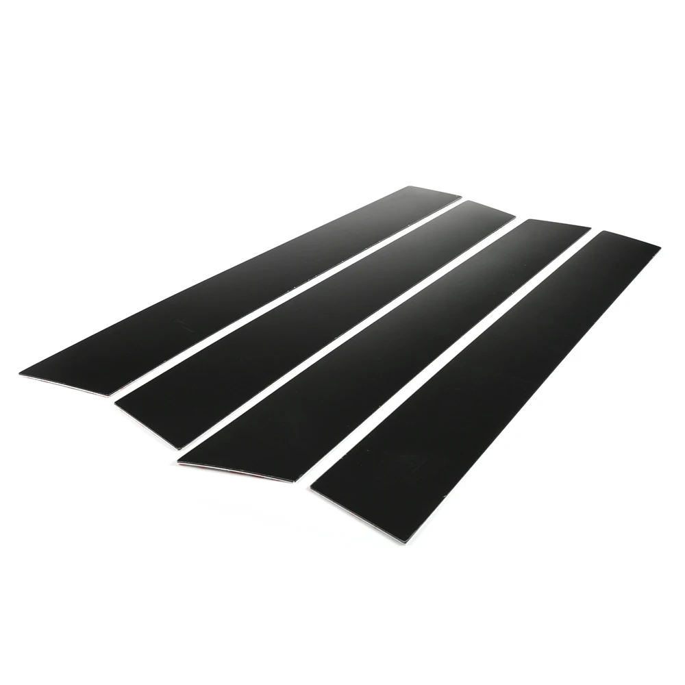 Для форд фиеста 2009-2014 4 шт. окна автомобиля центр столп наклейка отделка внешняя