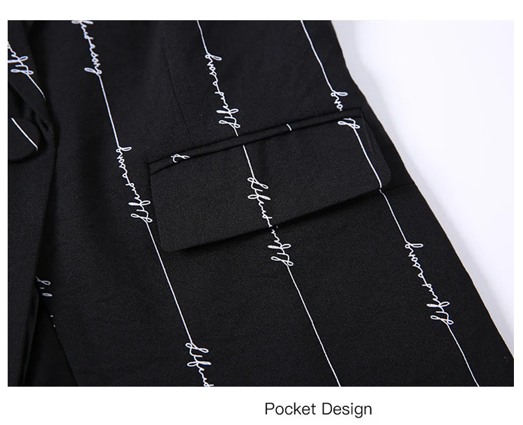 

Women Tops Cotton Fashion Suit Coat Female 2020 Spring Short Stripe Print Small Suit Blazers women blazers and jackets 722E