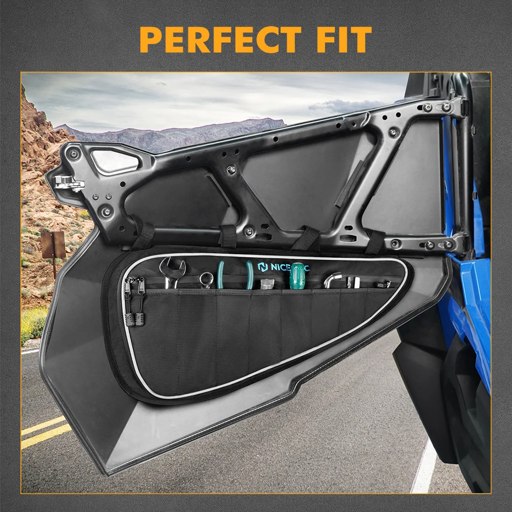 NiceCNC UTV для Polaris RZR XP 1000 2015-2021 2014 2016 2017 64 XP4 4 TURBO S пара большая клетка сумка хранения