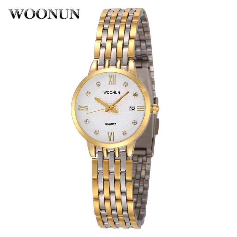 

Best Selling 2020 Formal Watch Pulsera Women Quartz Watches Ladies Rhinestone Watches White Dial Silver Steel Band Watches OEM