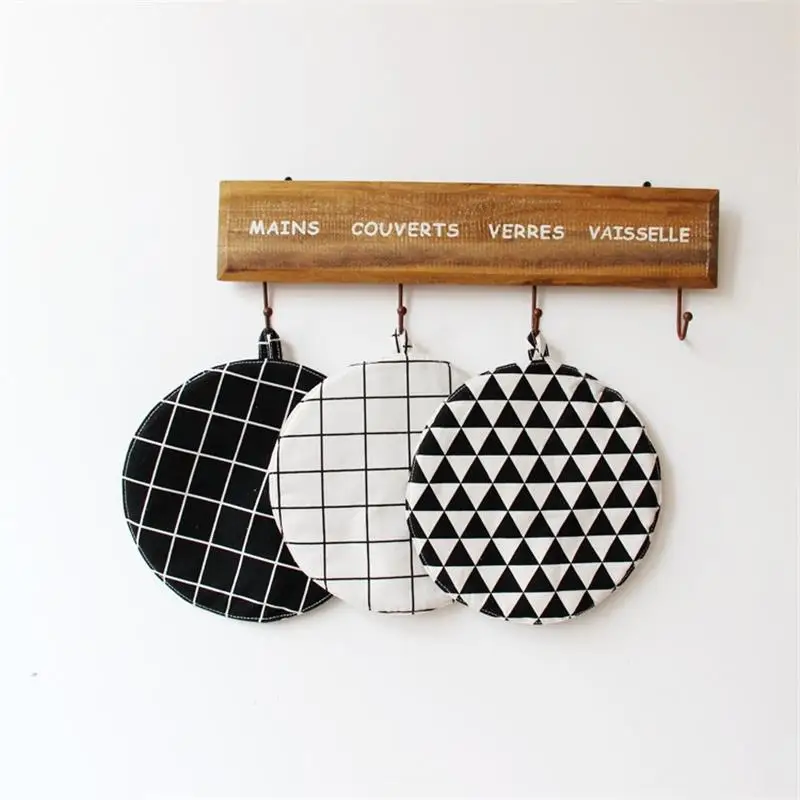 Коврик для горшка из хлопка термостойкая скатерть нескользящая кухонная утварь