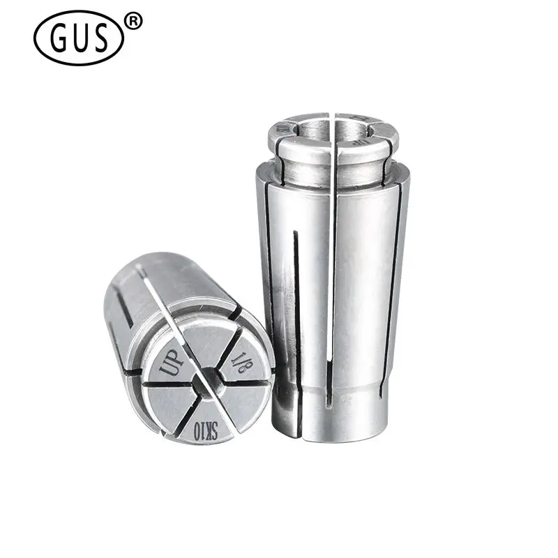 

SK chuck 0.005 high precision 1PCS SK10 SK16 2MM-16MM 1/8 collet SK10 collet 2mm- 10mm for SK16 SK10 holder CNC milling CHUCK