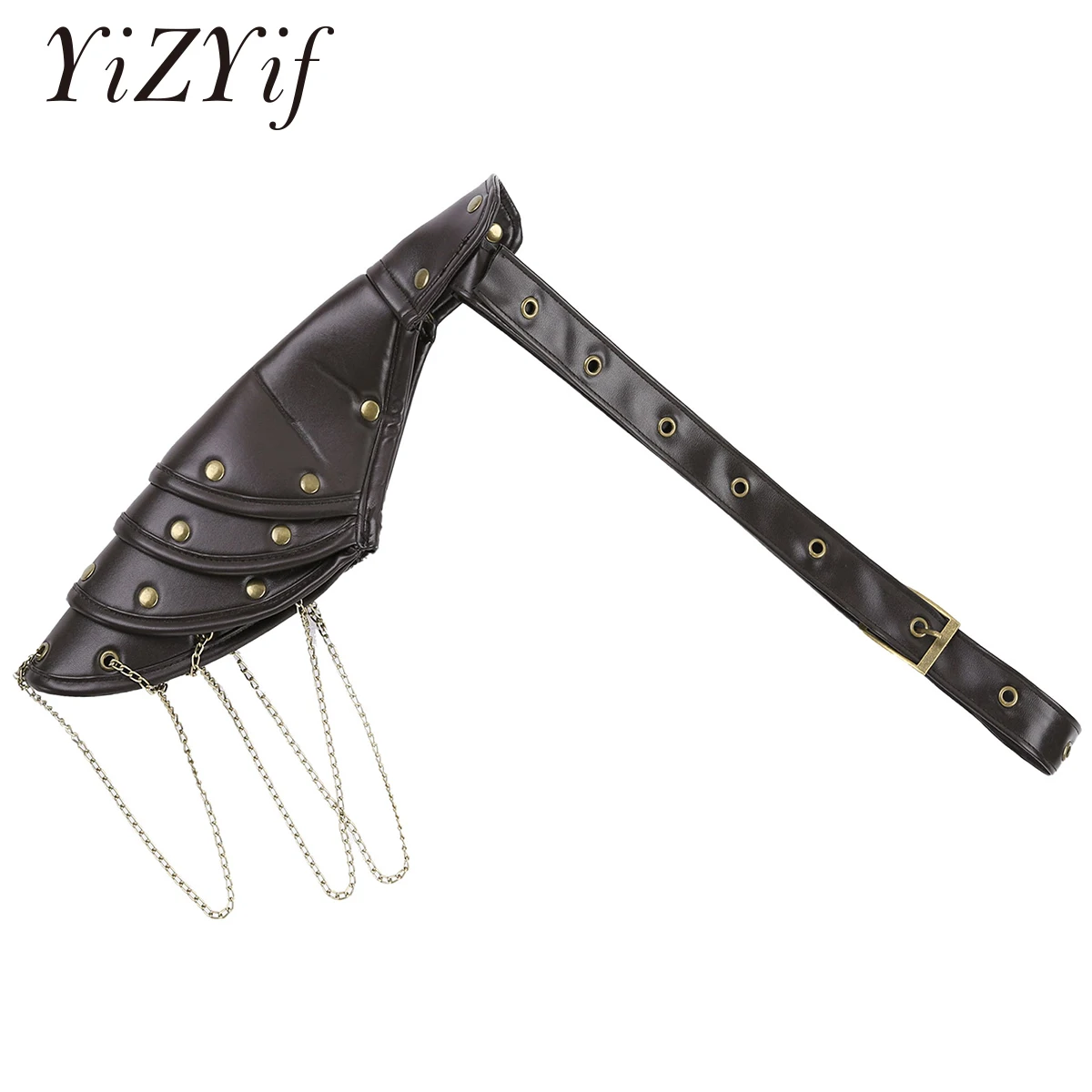 1 шт в готическом стиле стимпанк из PU искусственной кожи с регулируемой застежкой