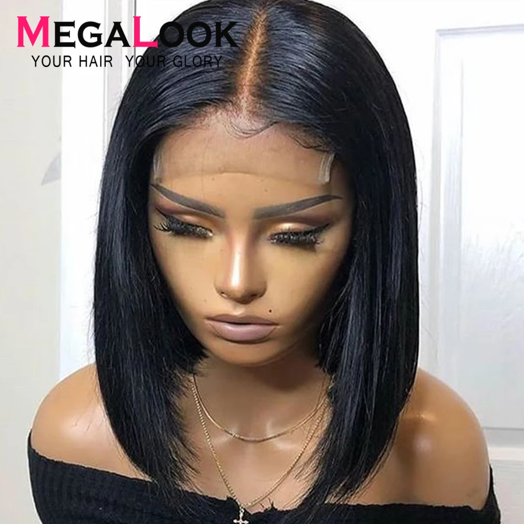 Парик на застежке короткий парик из человеческих волос с эффектом омбре 99j